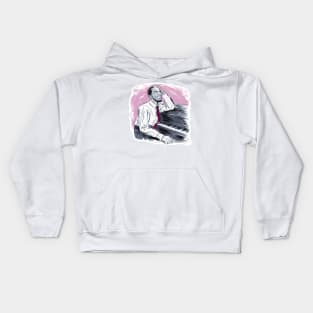 Ahmad Jamal - An illustration by Paul Cemmick Kids Hoodie